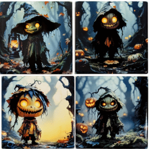 Halloween Coaster Set