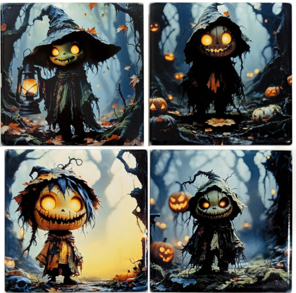 Halloween Coaster Set